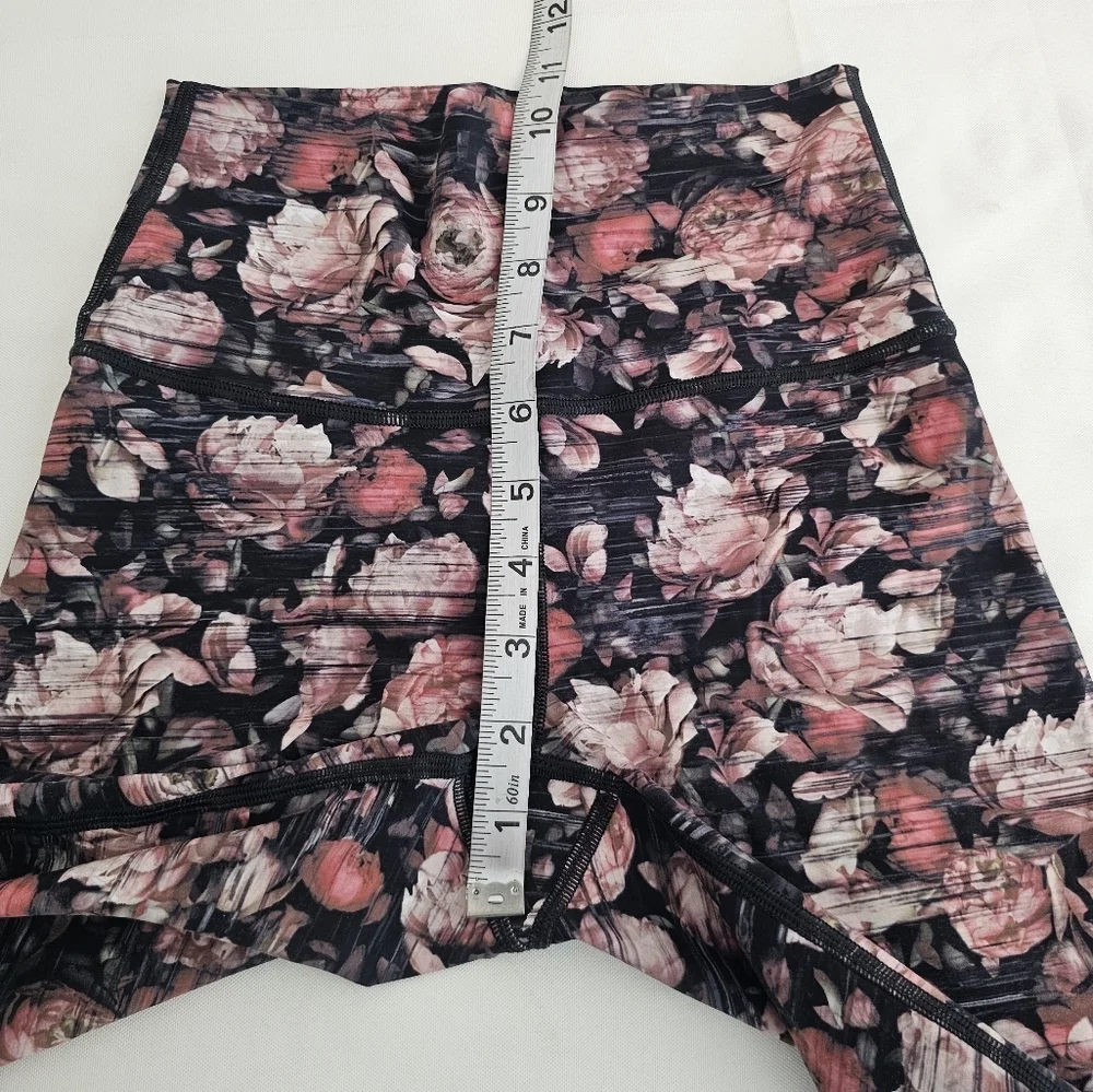 Lululemon Wunder Under High-Rise Nulu Leggings Size 4 Peony Floral Print